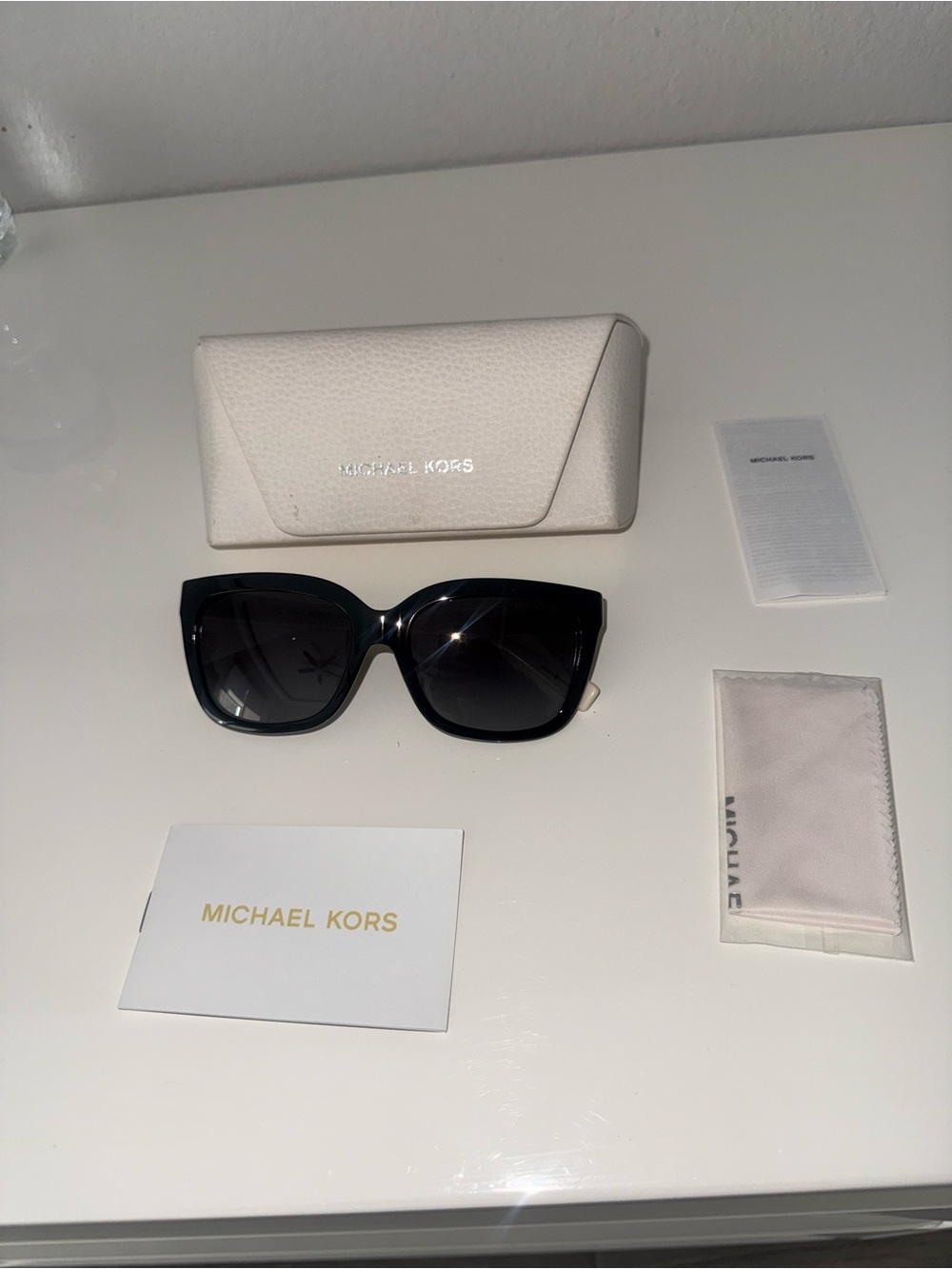 Michael Kors Black and White sunglasses